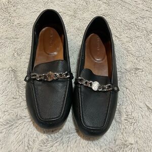 Nautica Loafers With Chain and Coin Embellishments